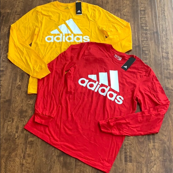 ADIDAS 2/Set Bundle Men’s Tee SHIRTs - Size M - Picture 1 of 7